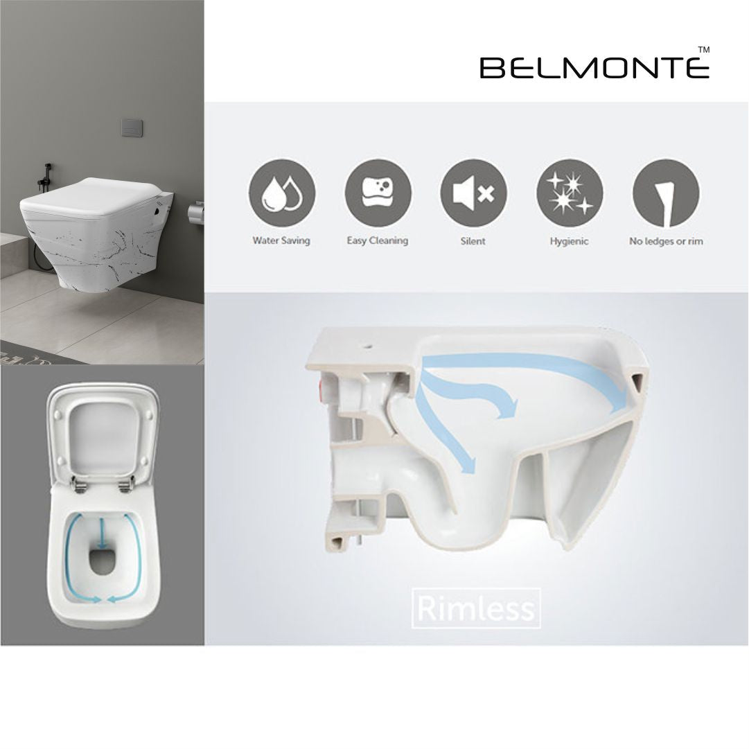 Designer Wall Hung Water Closet (Neon WH 35)