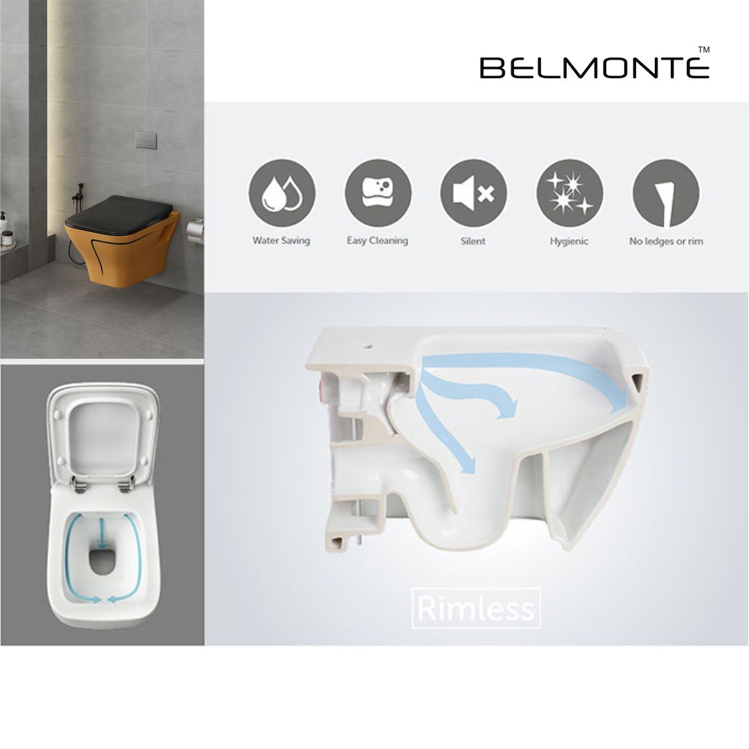 Designer Wall Hung Water Closet (Neon WH 44)