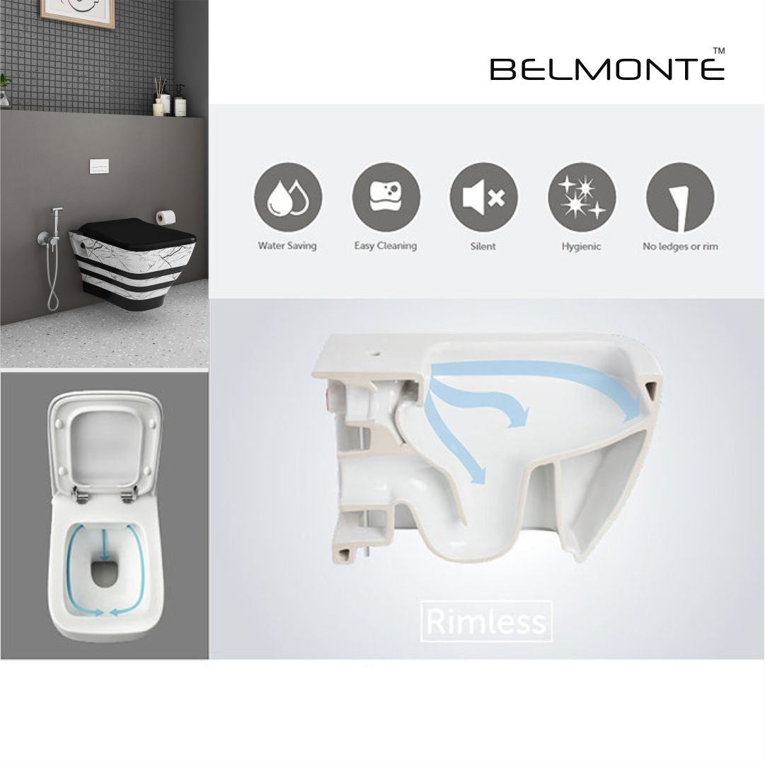 Designer Wall Hung Water Closet (Neon WH 56)