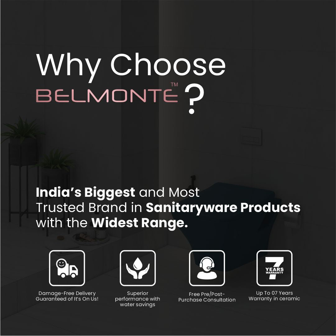 Designer Wall Hung Water Closet (Neon WH Royal Blue)