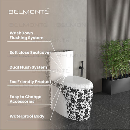 Designer One Piece Water Closet (Numero OP 19)