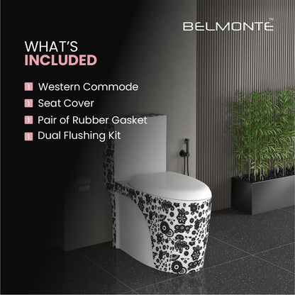 Designer One Piece Water Closet (Numero OP 19)