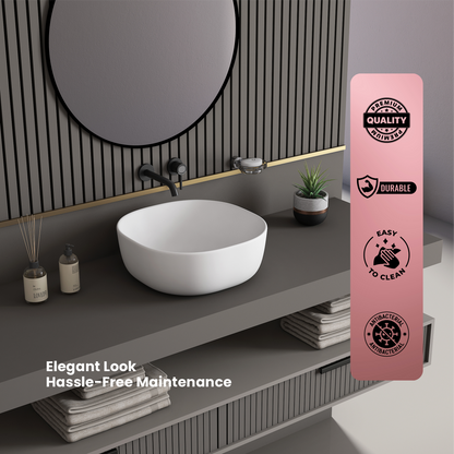 Ceramic Counter Top Basin (Olive)