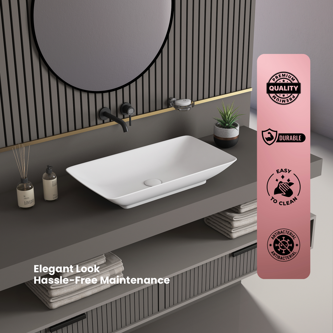 Ceramic Counter Top Basin (Onix)