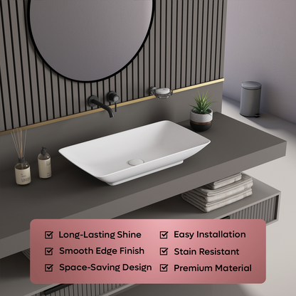 Ceramic Counter Top Basin (Onix)