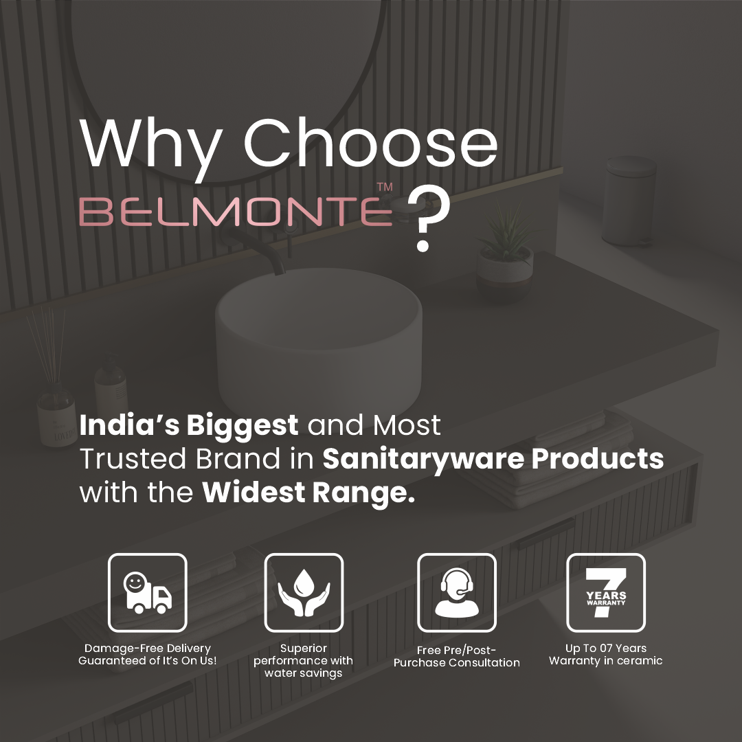 Ceramic Counter Top Basin (Orange)