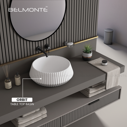 Ceramic Counter Top Basin (Orbit)