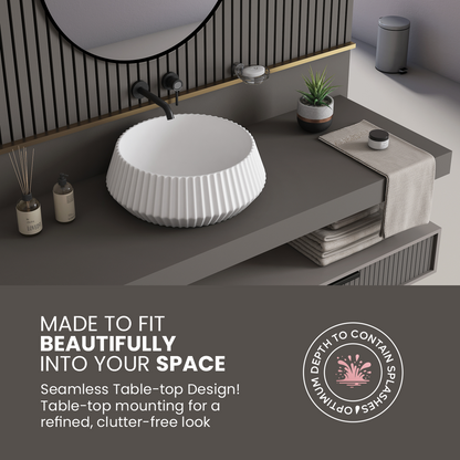 Ceramic Counter Top Basin (Orbit)