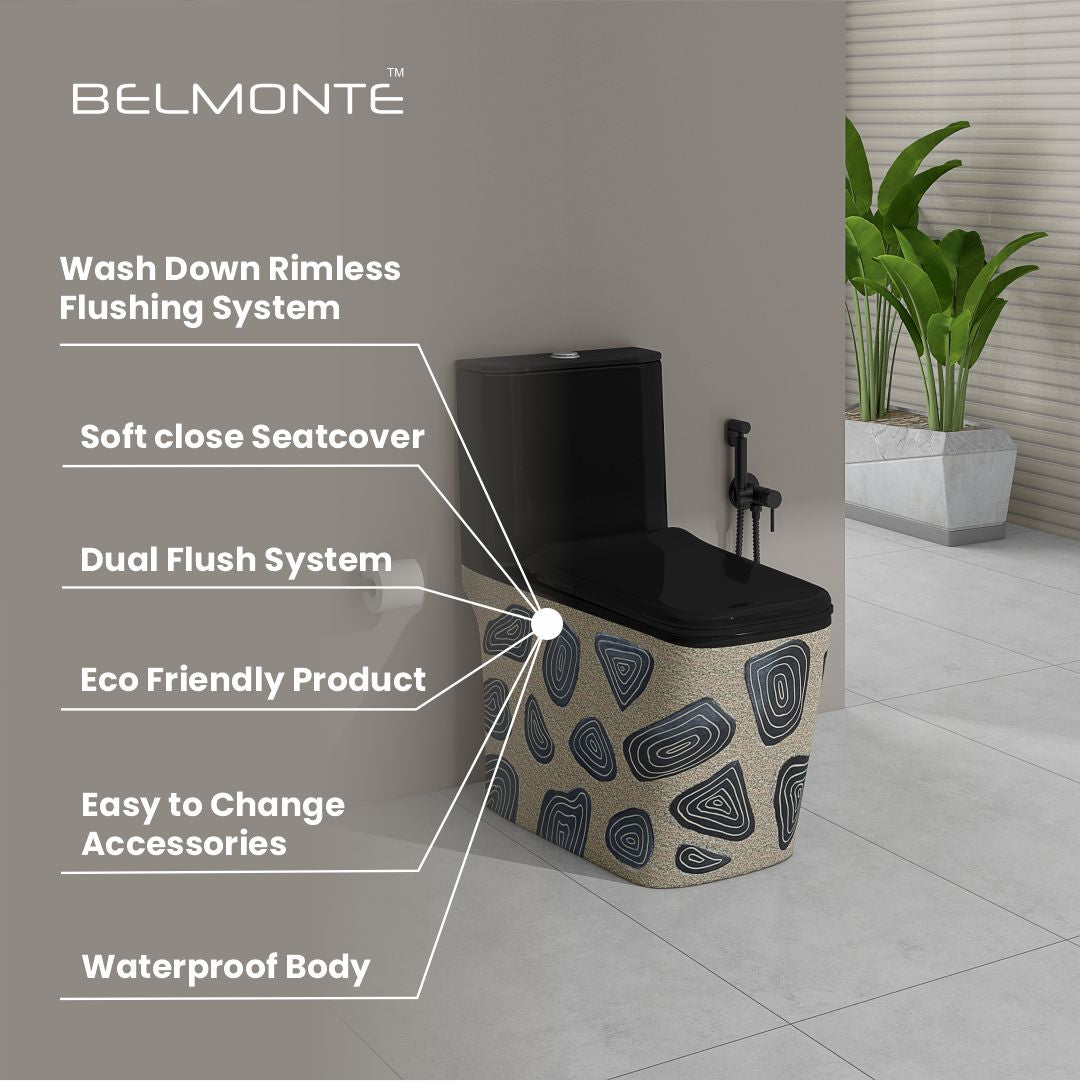 Designer Western Toilet (Opal OP 38)