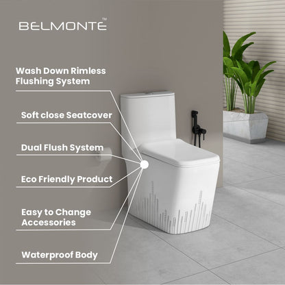 Designer Western Toilet (Opal OP 08)