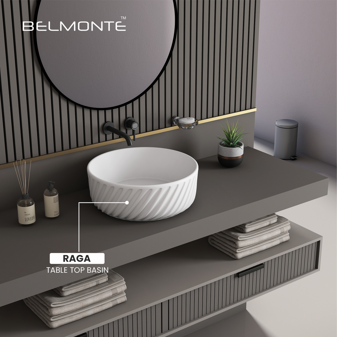 Ceramic Counter Top Basin (Raga)