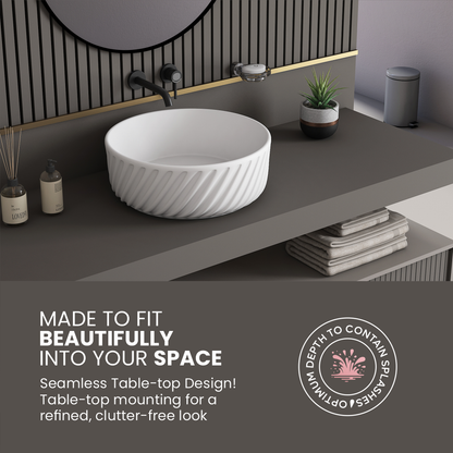 Ceramic Counter Top Basin (Raga)