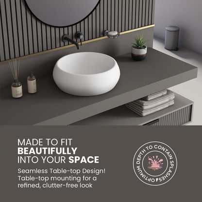 Ceramic Counter Top Basin (Retro)