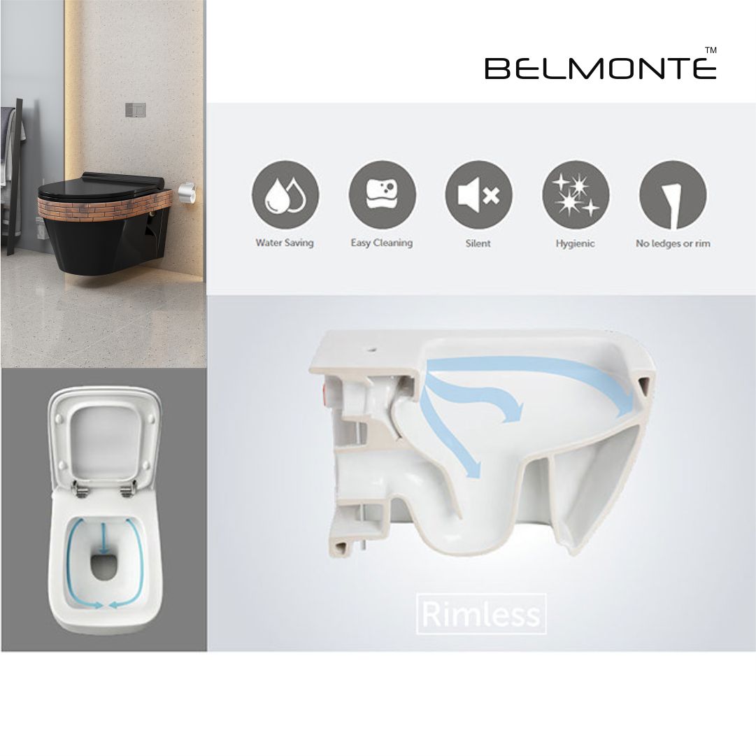 Designer Wall Hung Water Closet (Retro W/H BB08)