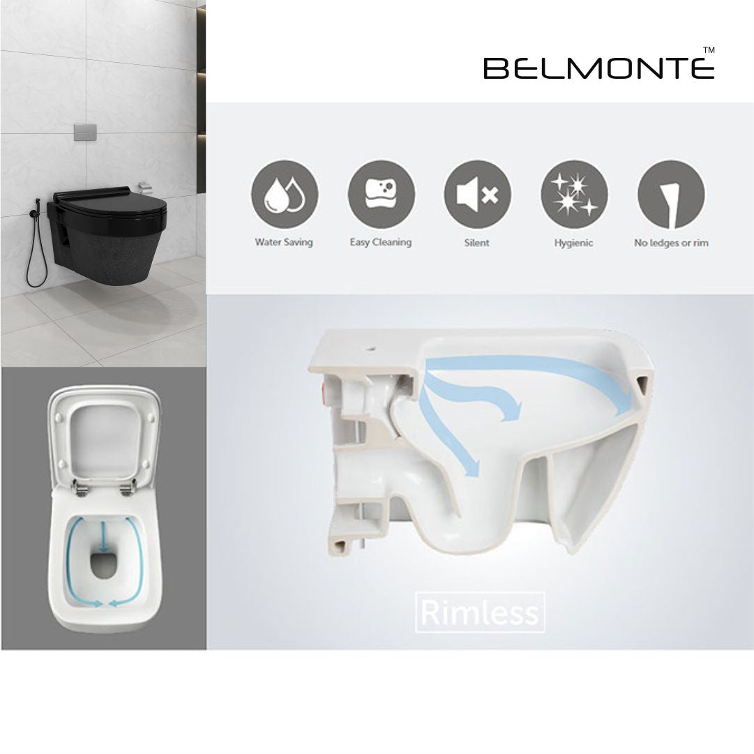 Designer Wall Hung Water Closet (Retro WH 36)