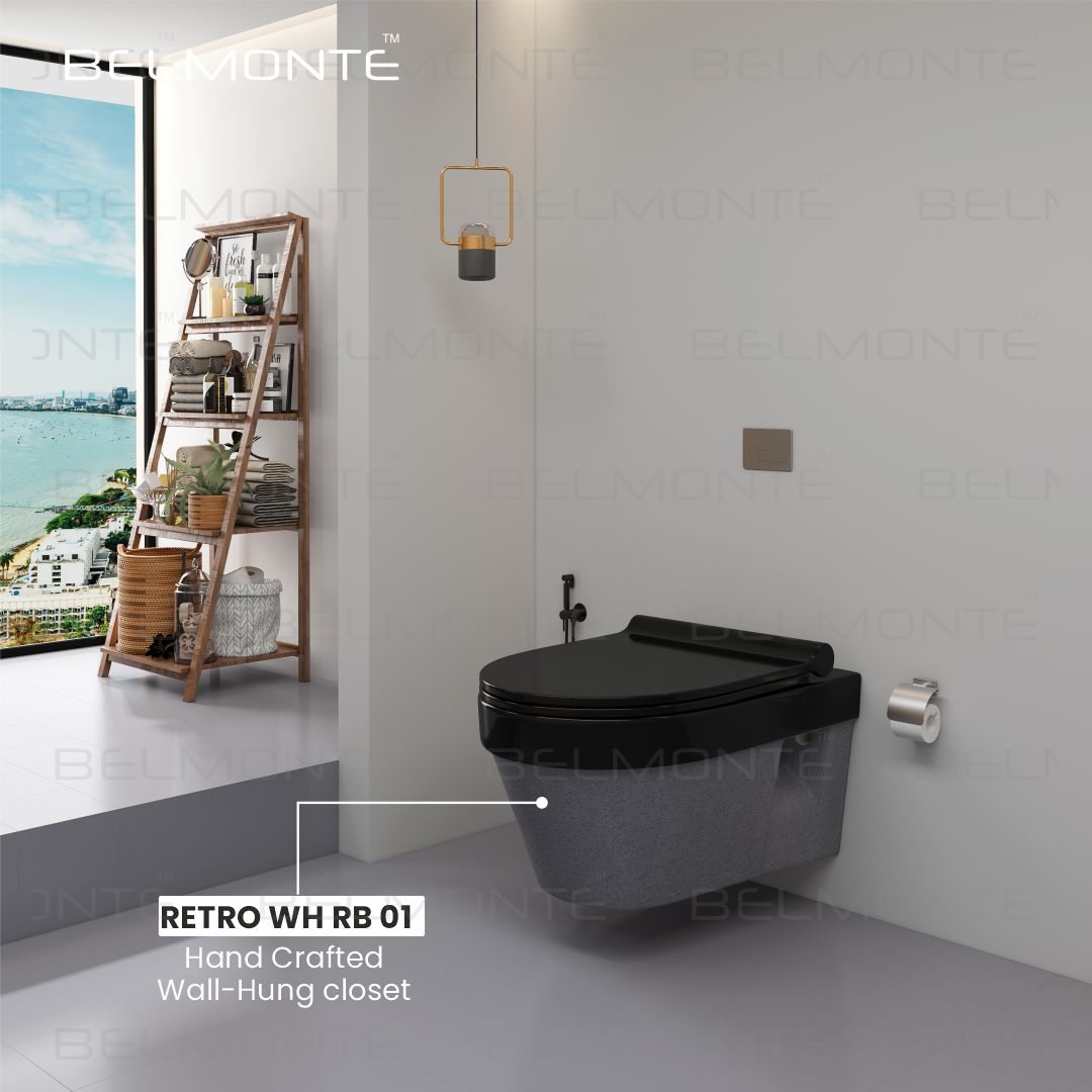 Designer Wall Hung Water Closet (Retro W/H RB01)