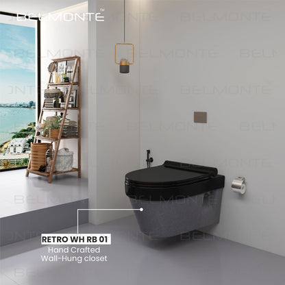 Designer Wall Hung Water Closet (Retro W/H RB01)