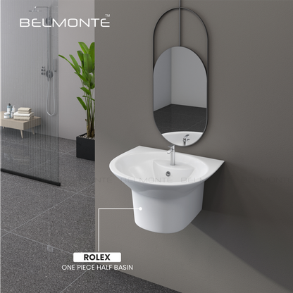 Wall Hung Half Basin (Rolex)