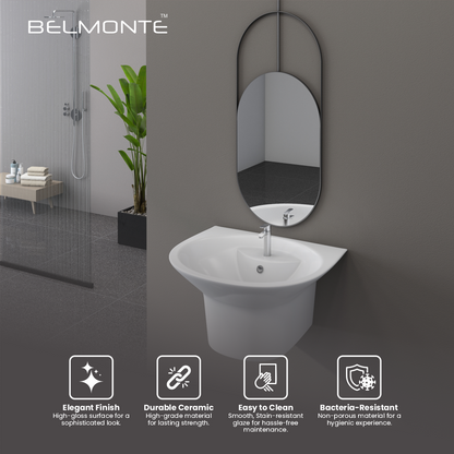 Wall Hung Half Basin (Rolex)