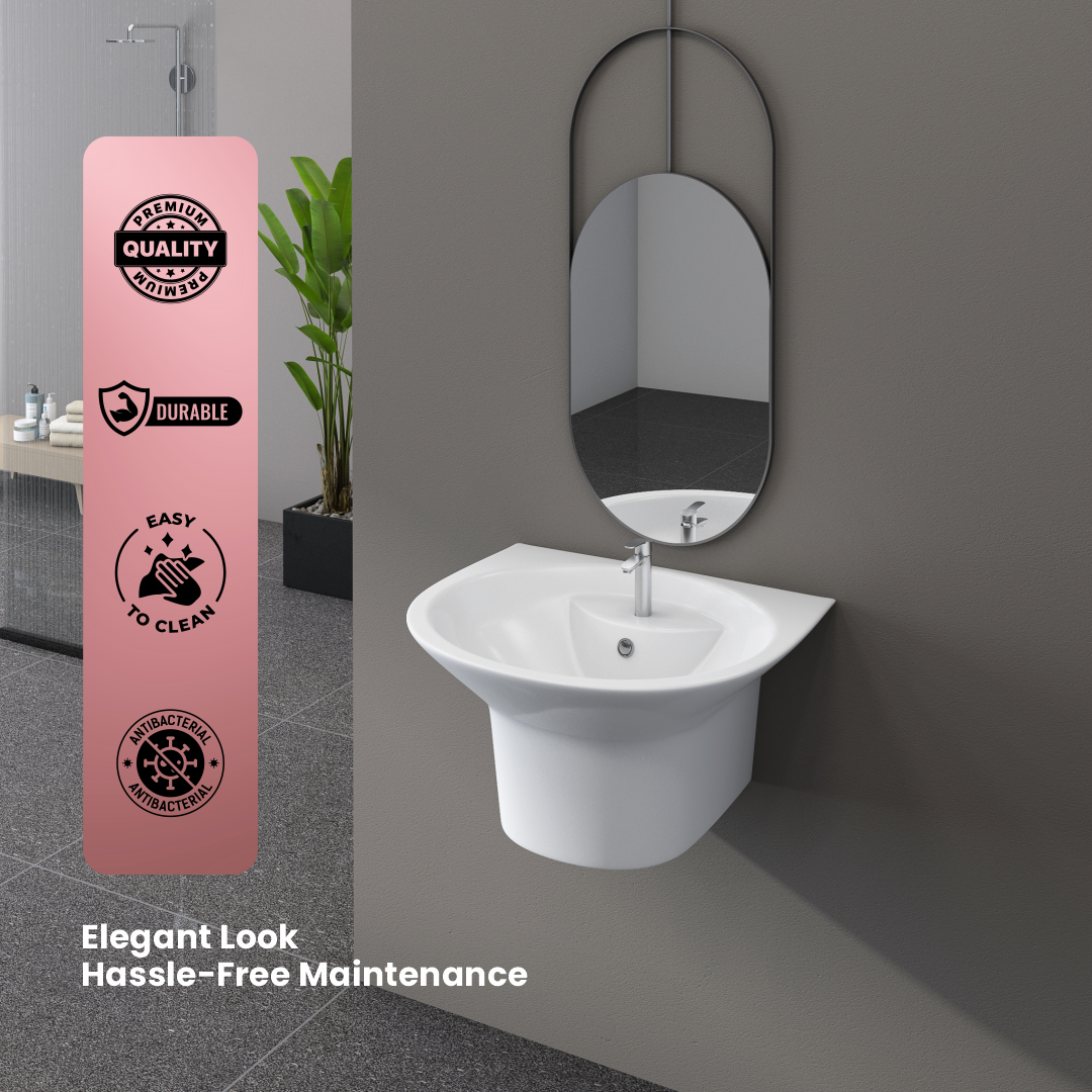 Wall Hung Half Basin (Rolex)