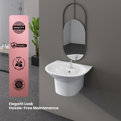 Wall Hung Half Basin (Rolex)