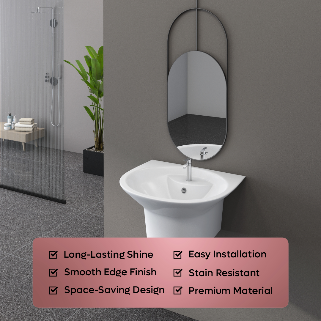 Wall Hung Half Basin (Rolex)