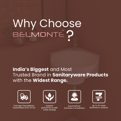 Ceramic Corner Basin (Roma)