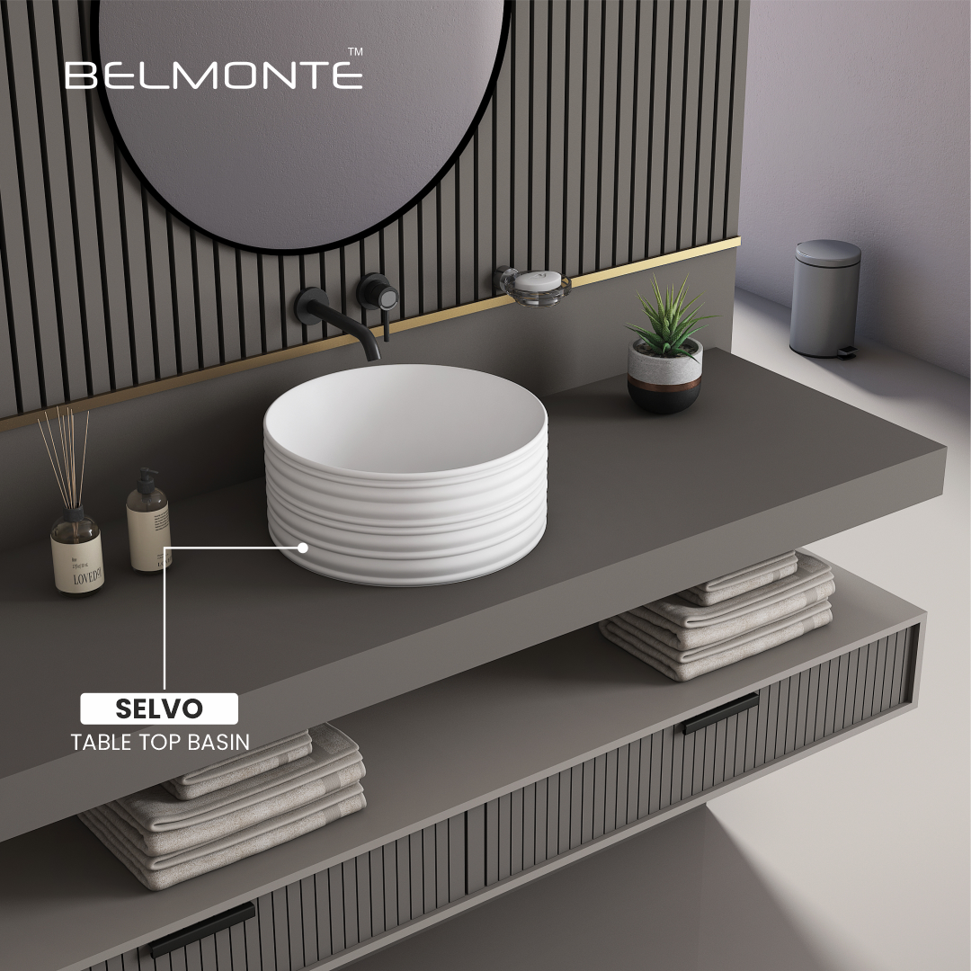 Ceramic Counter Top Basin (Selvo)