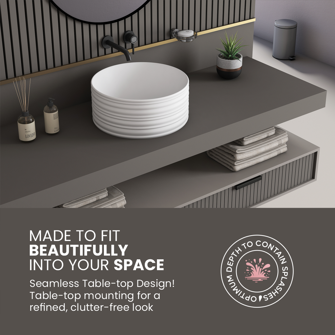 Ceramic Counter Top Basin (Selvo)