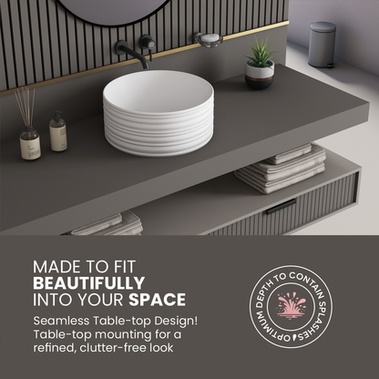 Ceramic Counter Top Basin (Selvo)