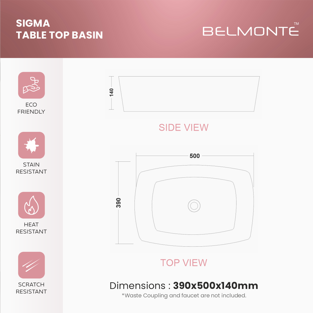 Counter Top Basin (Sigma)