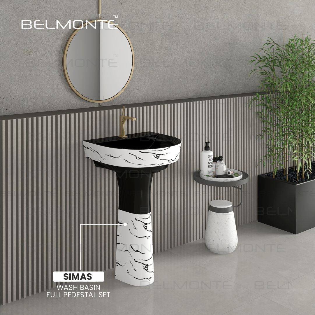 Designer Basin Pedestal Set (Simas Set 16)