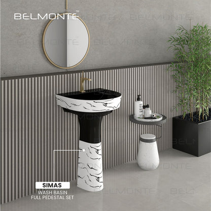Designer Basin Pedestal Set (Simas Set 16)