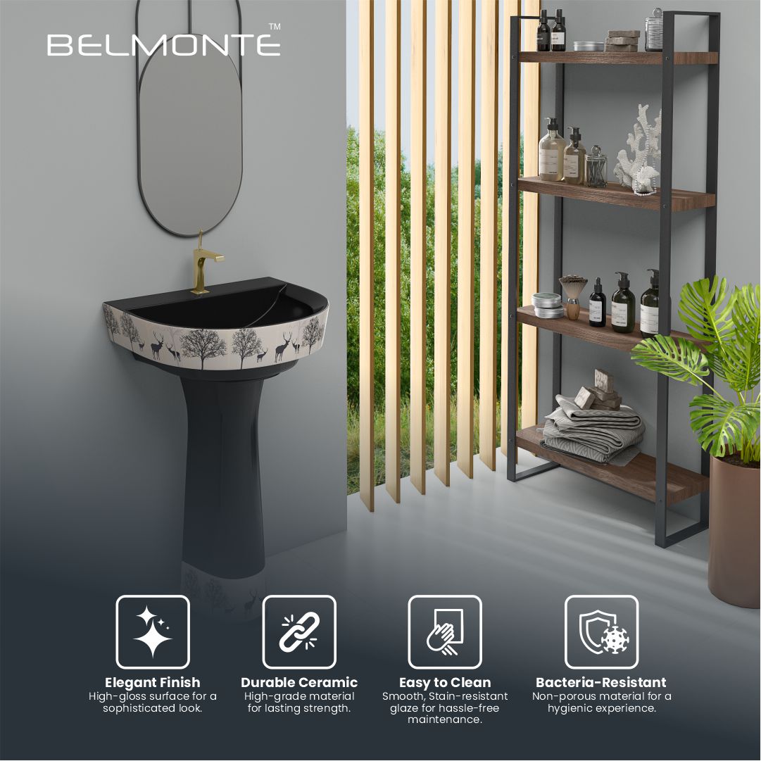 Designer Basin Pedestal Set (Simas Set 46)