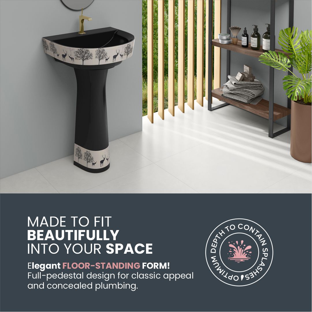 Designer Basin Pedestal Set (Simas Set 46)