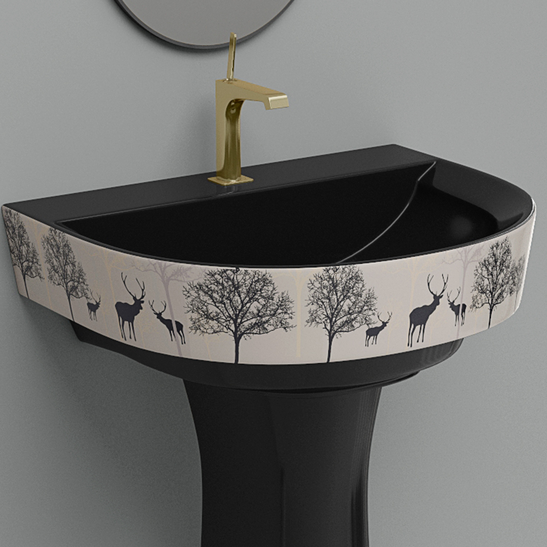 Designer Basin Pedestal Set (Simas Set 46)