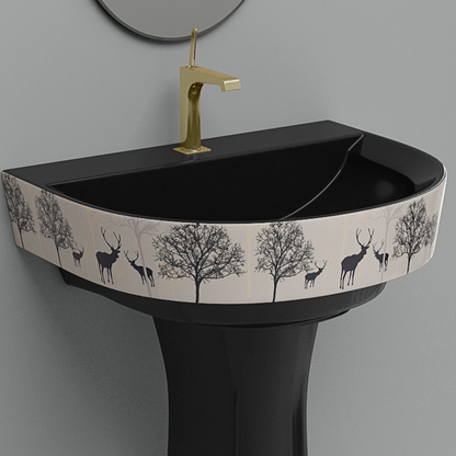 Designer Basin Pedestal Set (Simas Set 46)