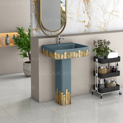 Designer Basin Pedestal Set (Thar Set 23)
