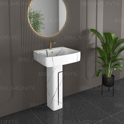 Designer Basin Pedestal Set (Thar Set 37)