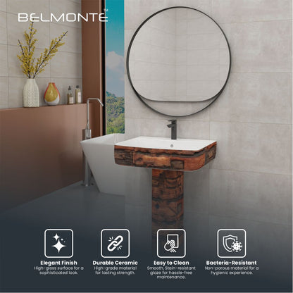 Designer Basin Pedestal Set (Thar Set 03)