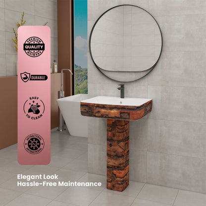 Designer Basin Pedestal Set (Thar Set 03)