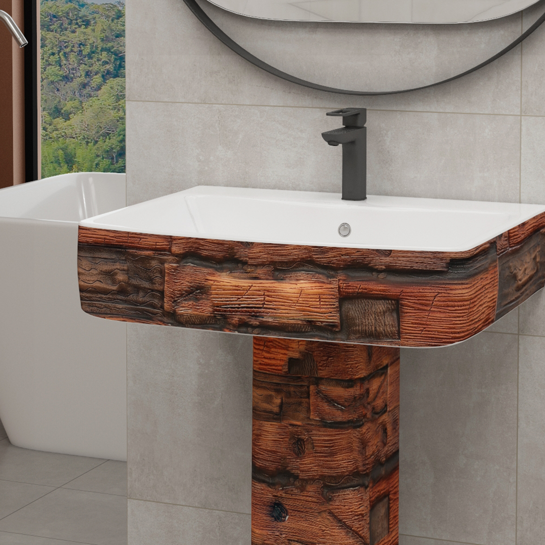 Designer Basin Pedestal Set (Thar Set 03)