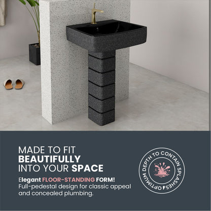 Designer Basin Pedestal Set (Thar Set 05)