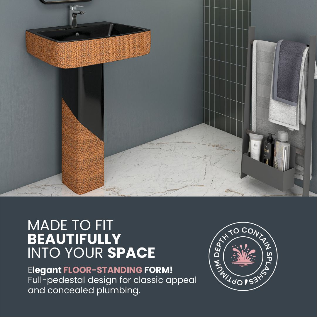 Designer Basin Pedestal Set (Thar Set 11)