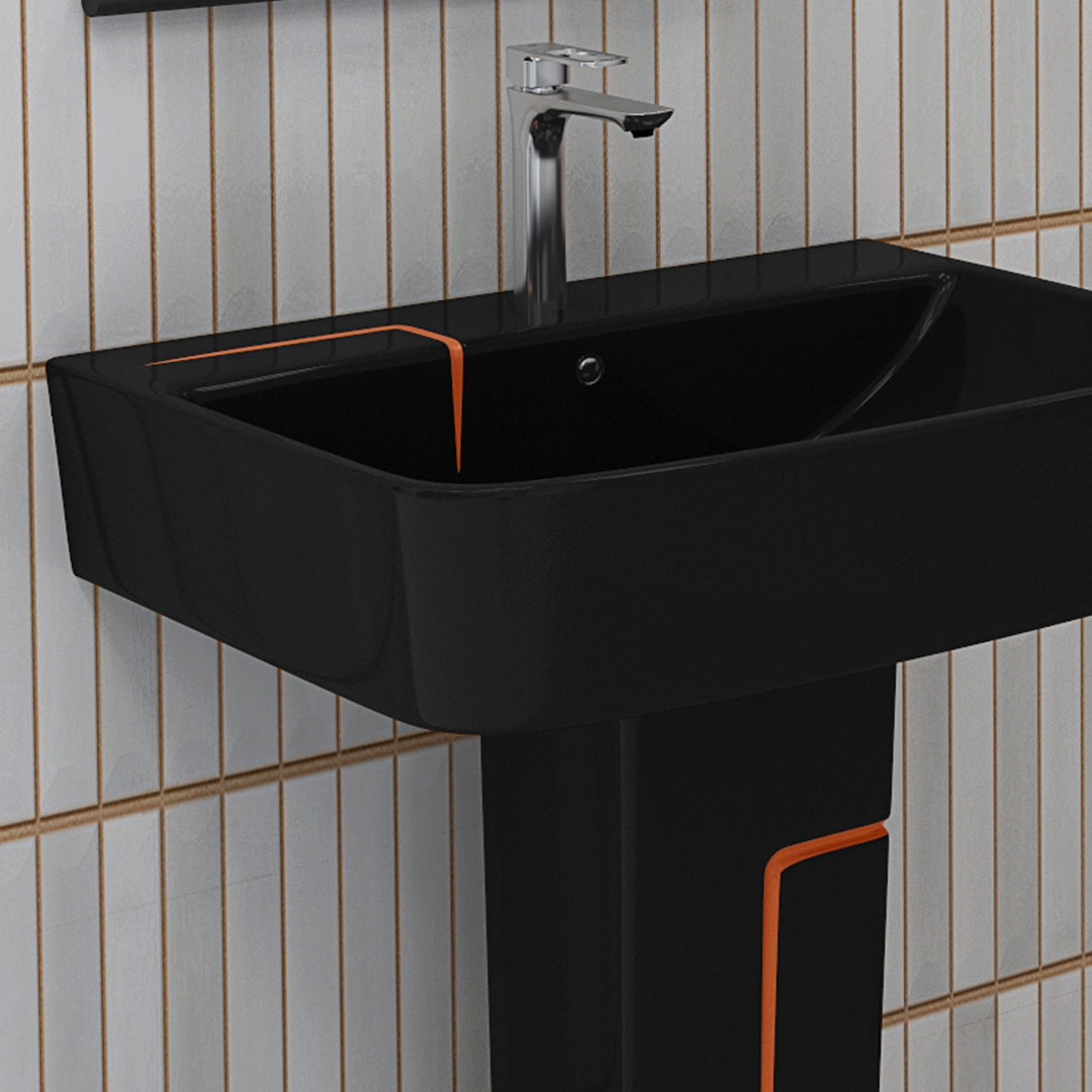 Designer Basin Pedestal Set (Thar Set 19)