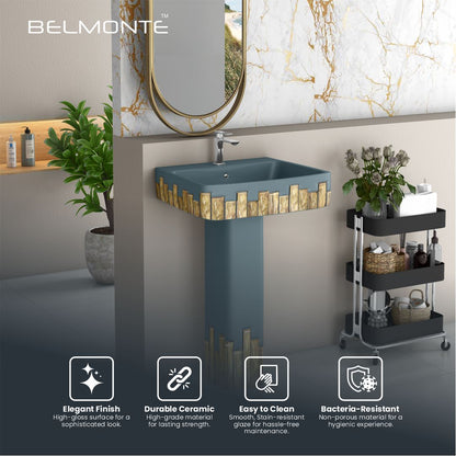 Designer Basin Pedestal Set (Thar Set 23)