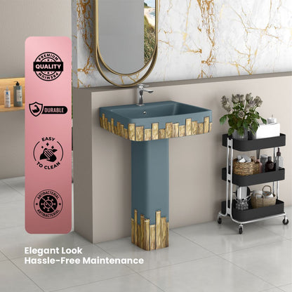 Designer Basin Pedestal Set (Thar Set 23)