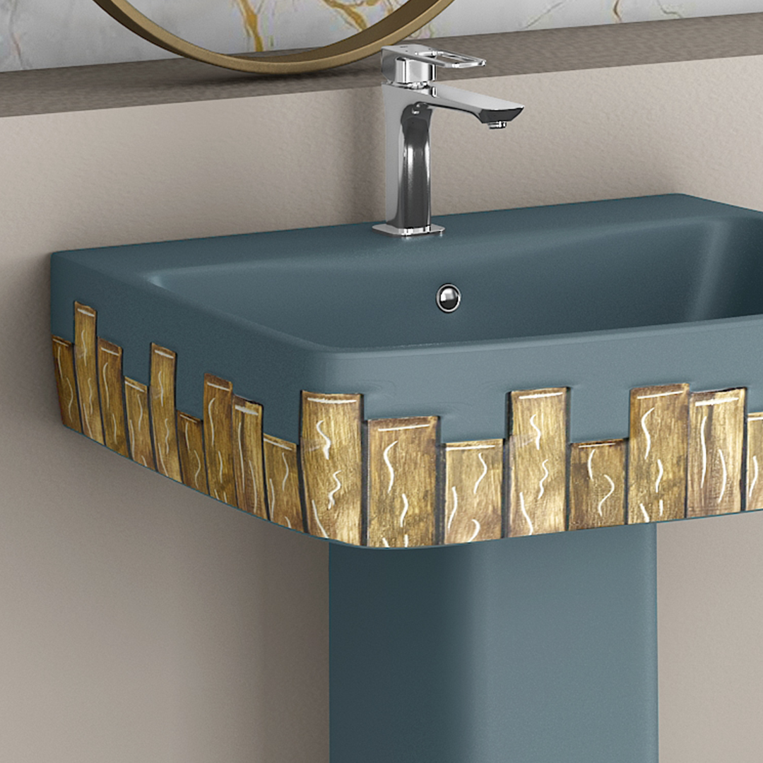 Designer Basin Pedestal Set (Thar Set 23)