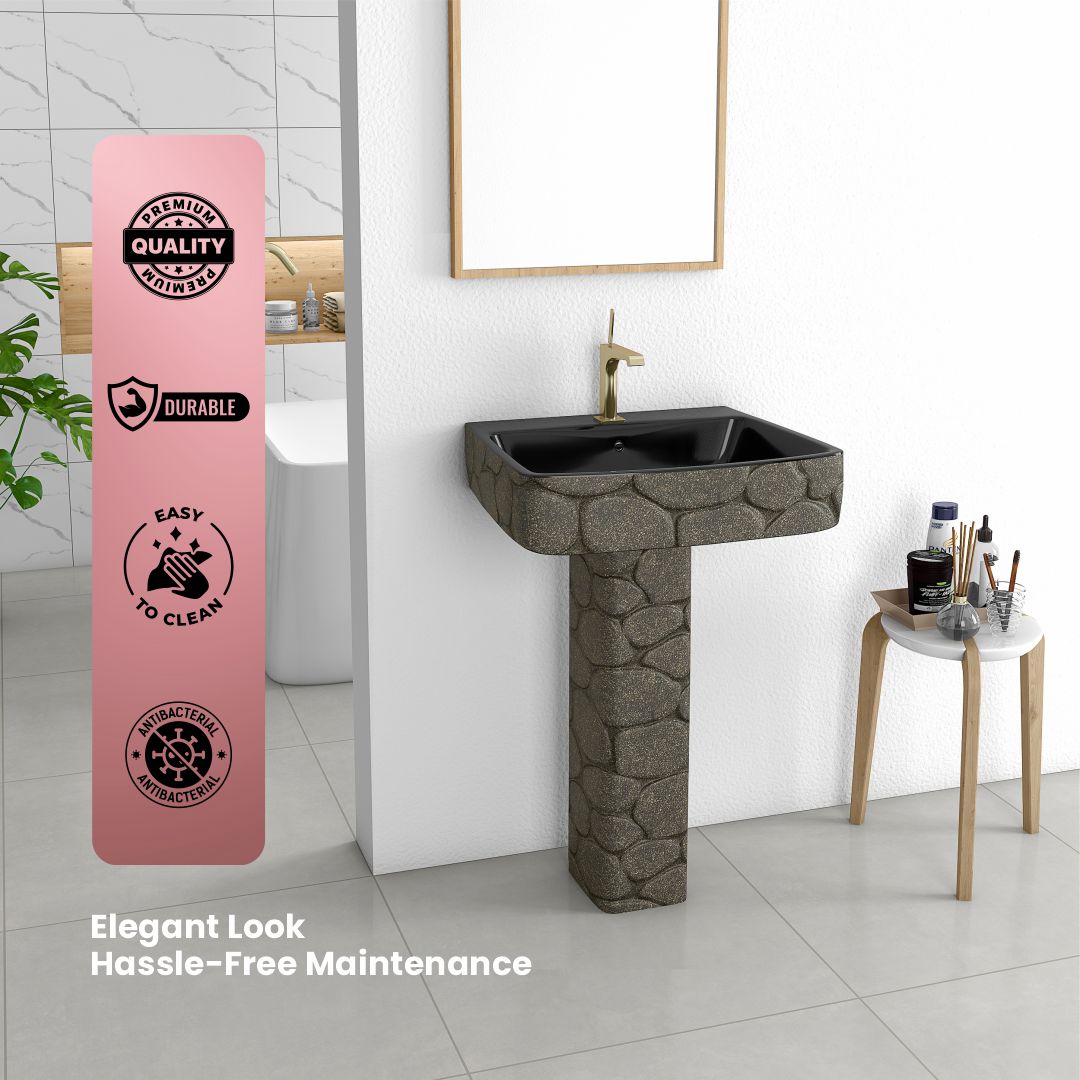Designer Basin Pedestal Set (Thar Set 28)