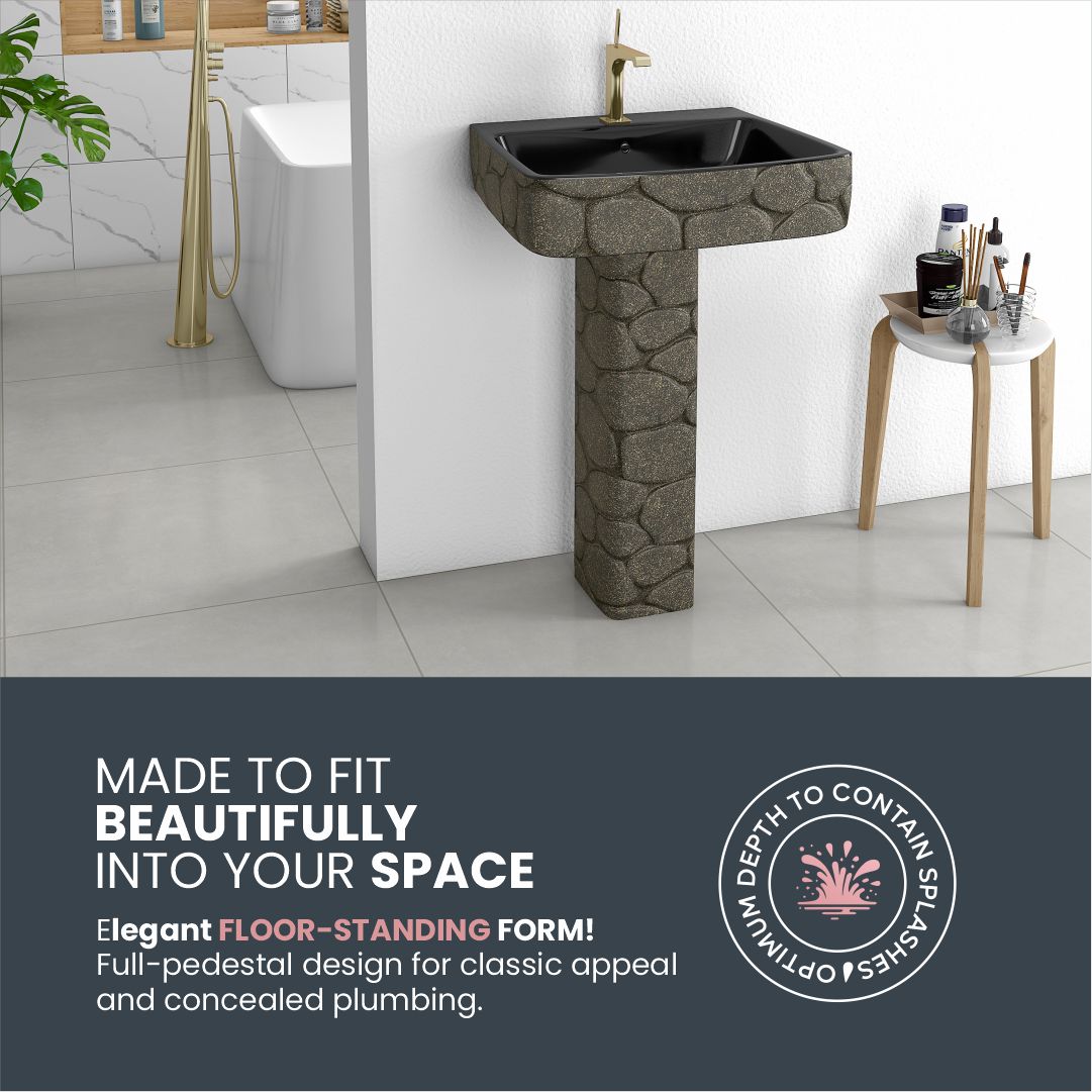 Designer Basin Pedestal Set (Thar Set 28)